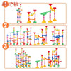 DIY Marble Run Building Blocks Set