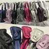 Vintage PU Leather Tote Bag with Crossbody Strap