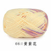 Section-Dyed Milk Cotton Yarn for Knitting and Crochet