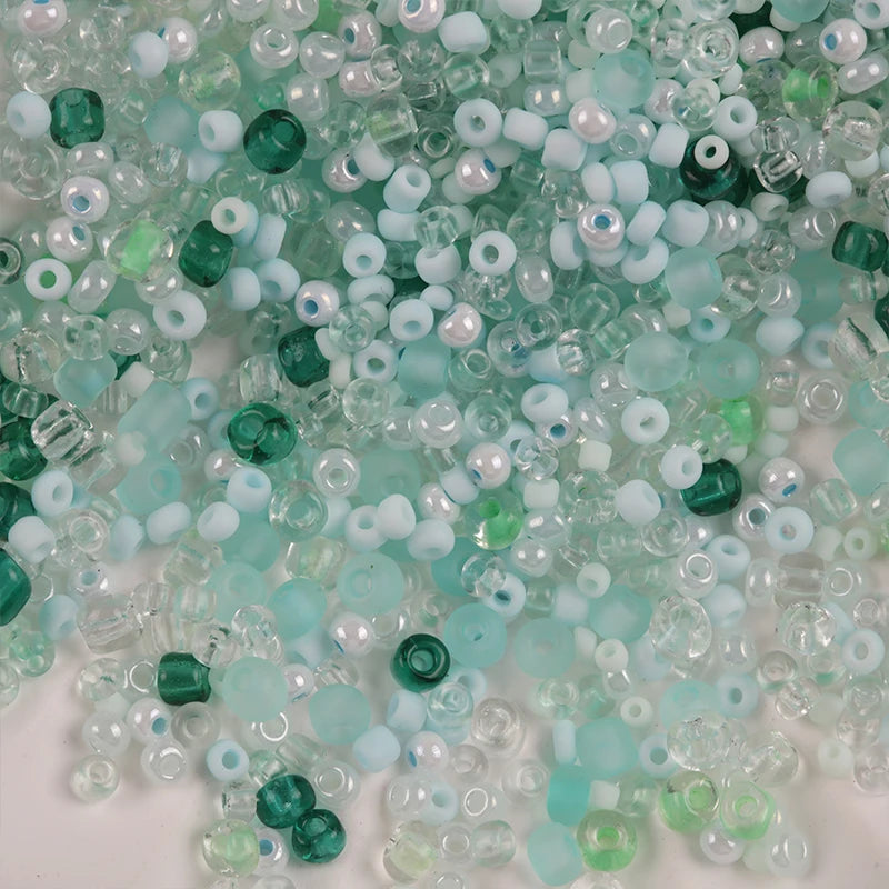 Creative Mixed Glass Spacer Beads for Jewelry Making