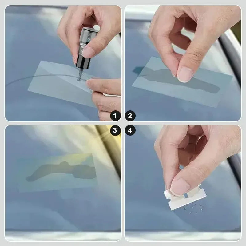 Invisible Windshield Crack Repair Kit