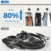 360° Rotating Multi-Hook Closet Organizer for Belts, Scarves, and Ties