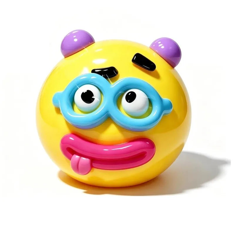 Curious Dog Face Swap Squishy Toy