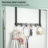 Over-the-Door 6-Hook Organizer Rack