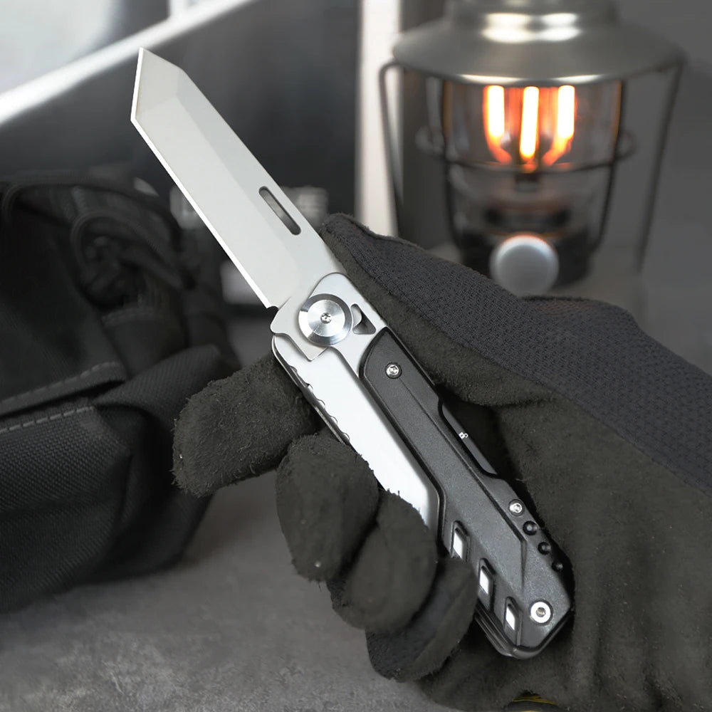 6-in-1 Stainless Steel Pocket Multitool with Screwdriver Bits