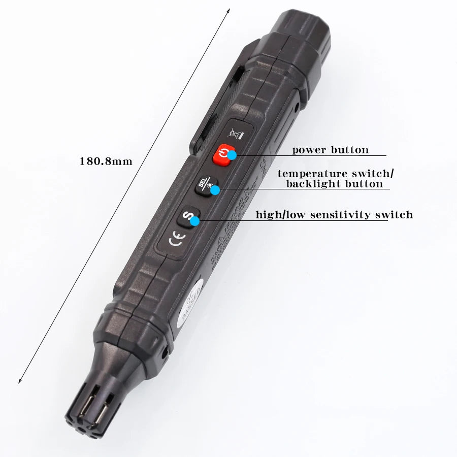 Combustible Gas Leak Detector with LCD Display