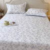 Floral 100% Cotton Fitted Sheet with Elastic Edges