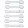 Adjustable Child Safety Cabinet Locks with Adhesive Strips