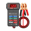 12V Car Battery Tester with LED Display and Reverse Connection Alarm