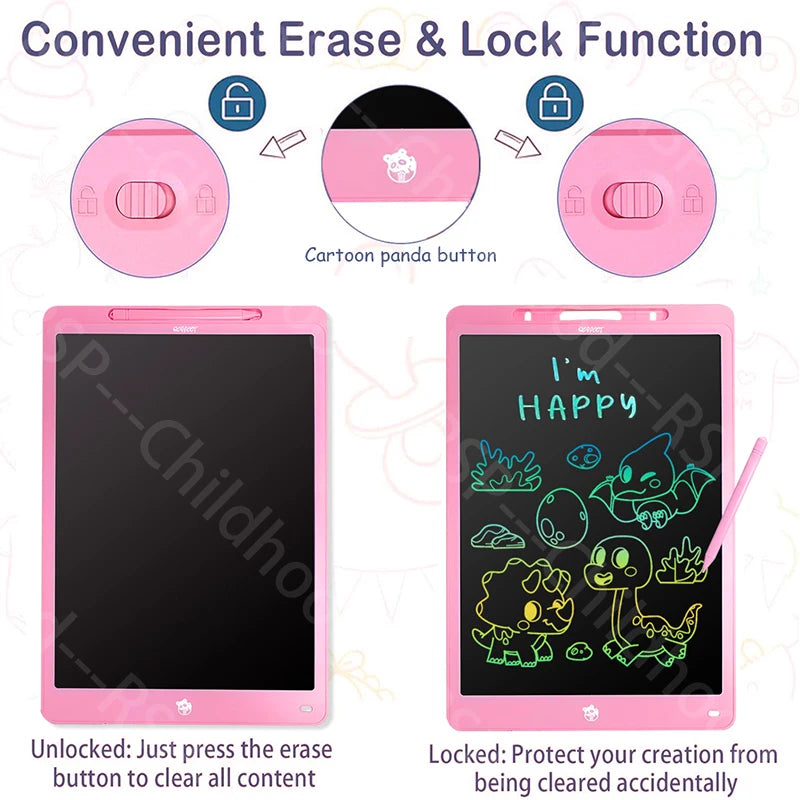 16-Inch Color LCD Writing Tablet with Erasable Screen