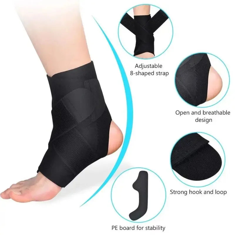 Breathable Elastic Ankle Support Sleeve