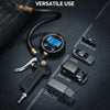Digital Tire Pressure Gauge with Inflator and Locking Chuck