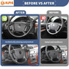 Car Steering Wheel Trim Cover for Chevrolet Suburban, Tahoe, Avalanche & GMC Sierra (2007-2013)