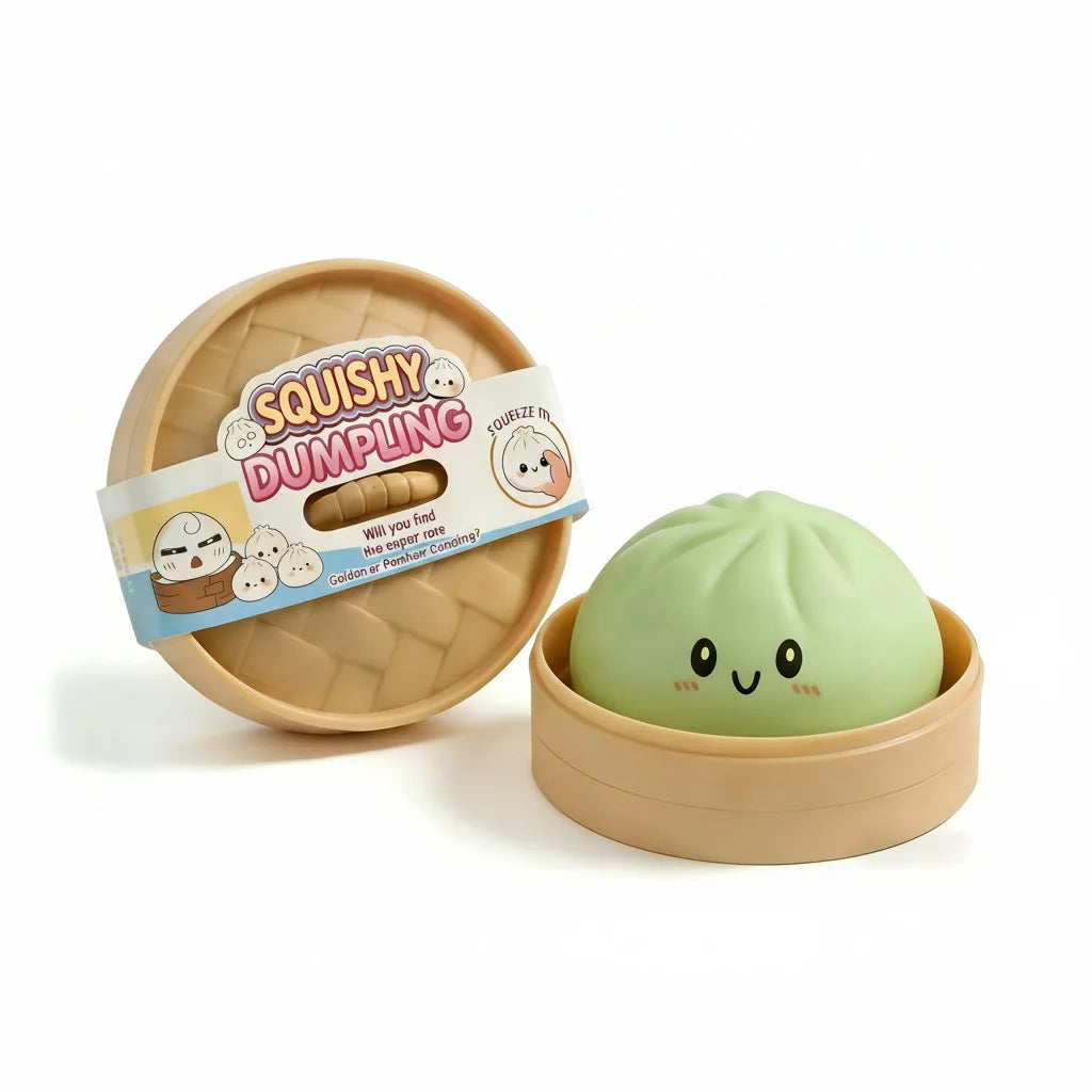 Glitter Dumpling Squishy Stress Relief Toy