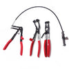Flexible Long Reach Hose Clamp Pliers Set