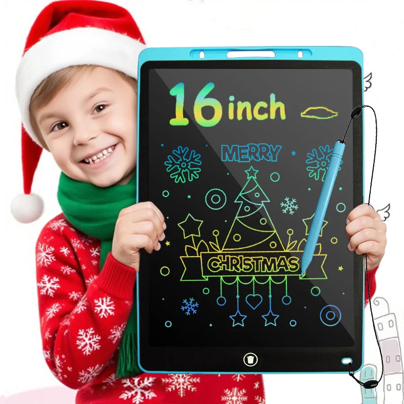 16-Inch Color LCD Writing Tablet with Erasable Screen