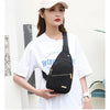 Women's Waterproof Sling Crossbody Bag with Adjustable Strap