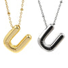 Personalized Initial Letter Pendant Necklace