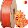 Dual & Tri-Color Silk PLA Filament for 3D Printing