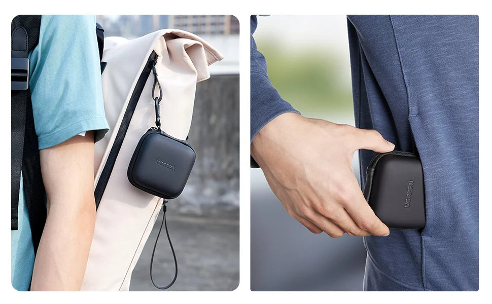 Compact EVA Hard Shell Storage Case for Earbuds and Accessories