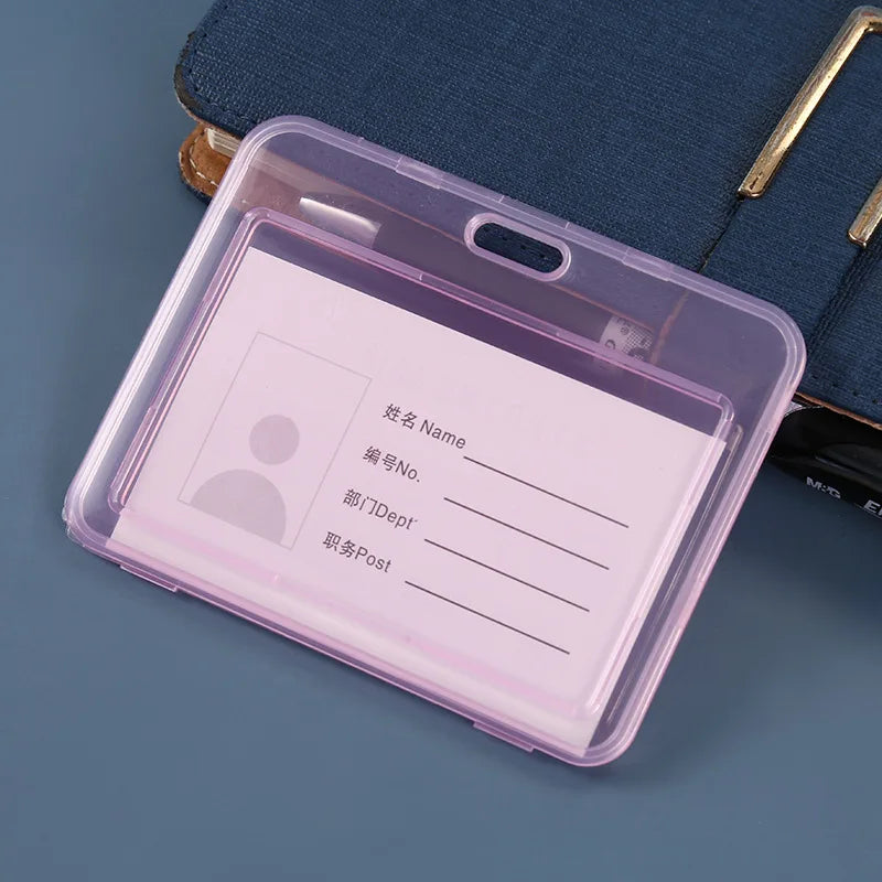 Slim ID Badge Holder with Lanyard