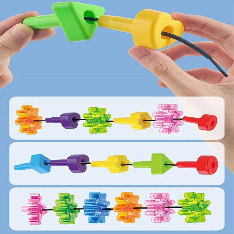 Montessori Peg Board Stacking Toy for Kids