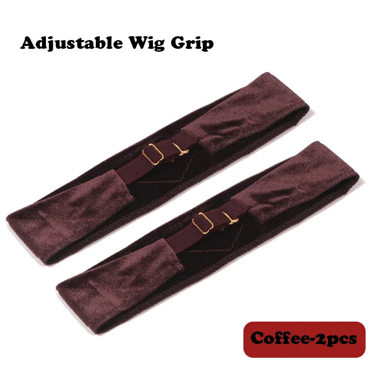 Adjustable Velvet Wig Grip Headband