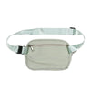 Versatile Nylon Waist Pack with Zippered Pockets