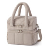 Quilted Insulated Lunch Bag with Handles