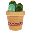 Ceramic Flower-Shaped Measuring Spoon Set with Stand