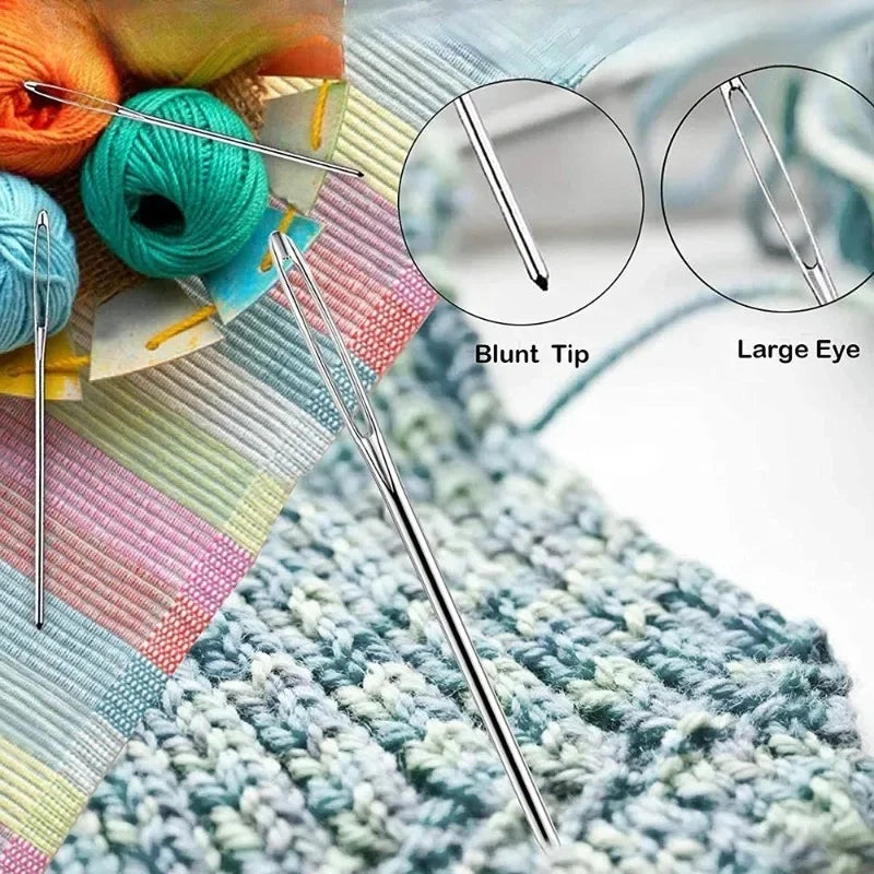Complete Knitting & Sewing Needle Set with Stitch Markers