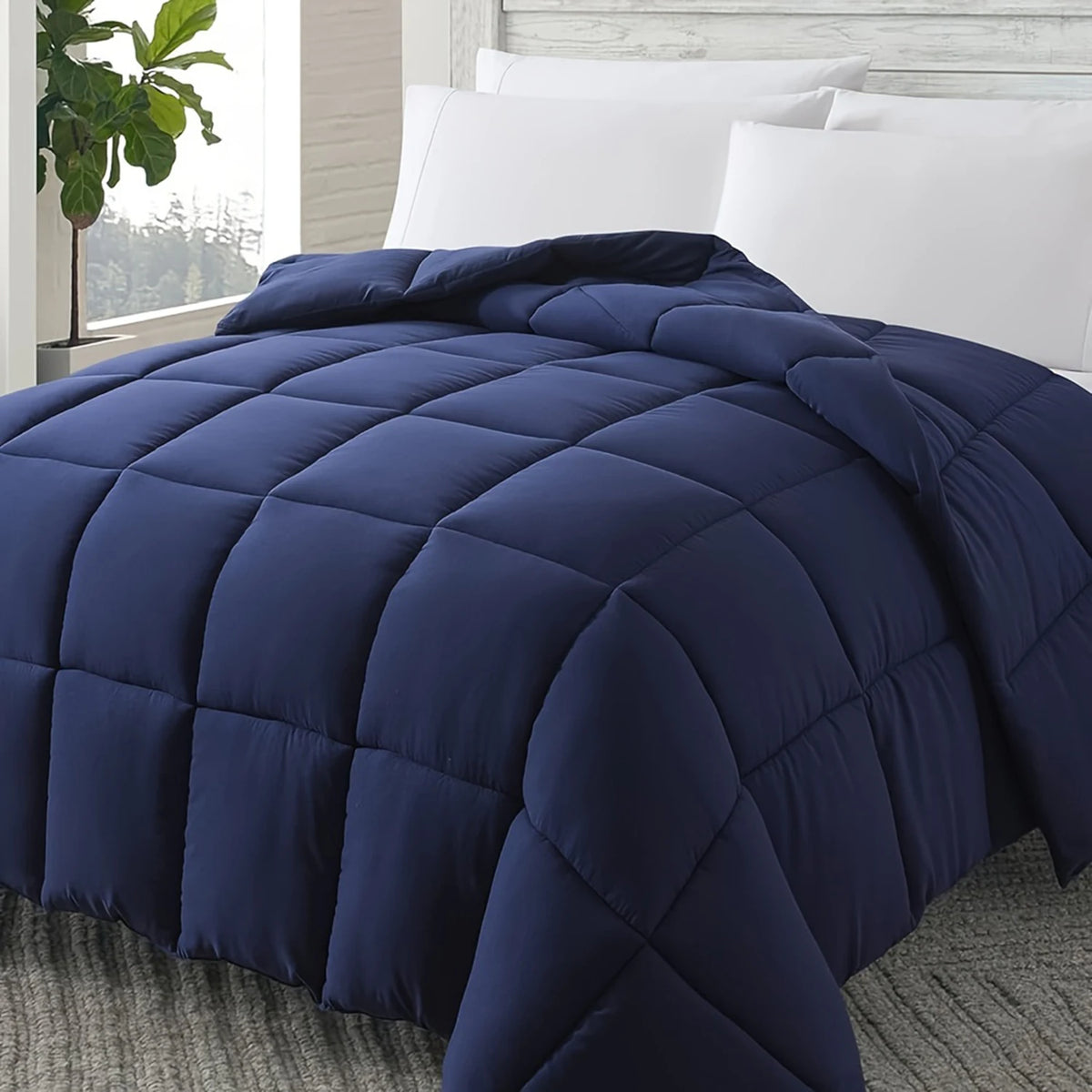 All-Season Hypoallergenic Down Alternative Comforter