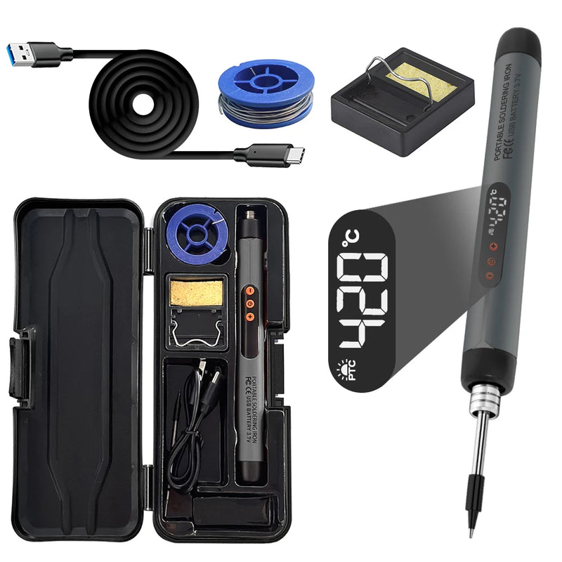 Portable USB-C Rechargeable Soldering Iron