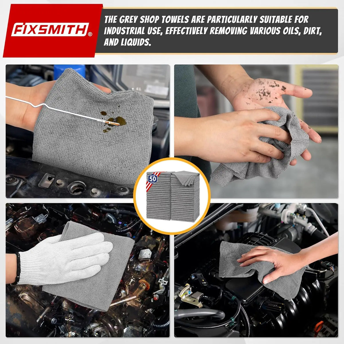 Premium Microfiber Car Cleaning Wipes