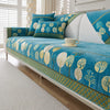 Chenille Jacquard Sofa Cover with Anti-Slip Backing