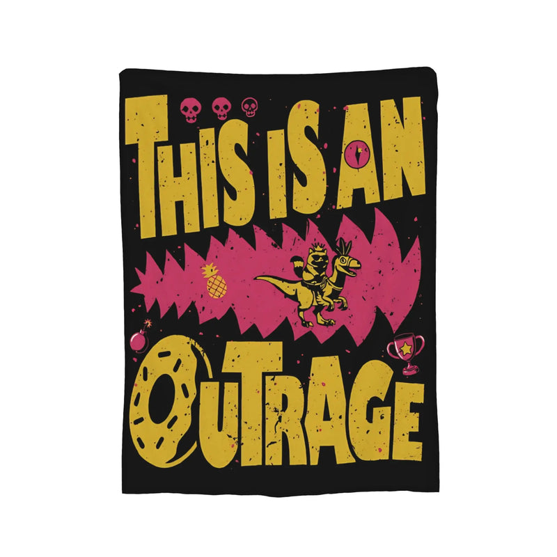 Dungeon Crawler Carl Plush Throw Blanket