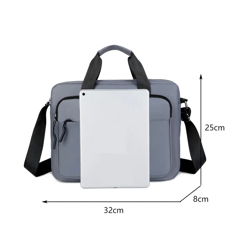 Large-Capacity Men's Messenger Bag with A4 Compatibility