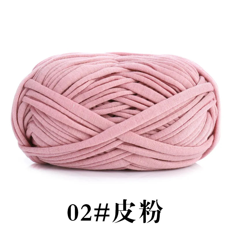 Soft Polyester T-Shirt Yarn for Crochet and Knitting