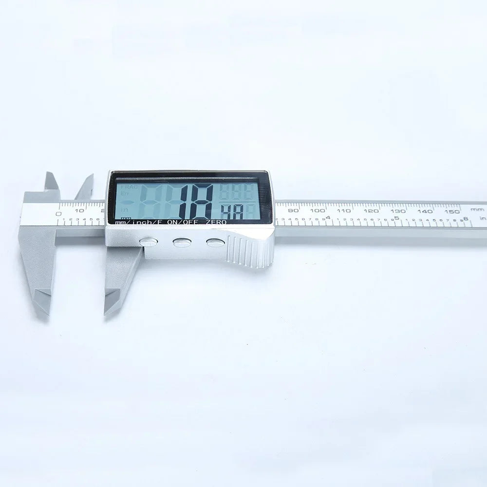 Digital Vernier Caliper 6-Inch with Large LCD Display