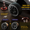 Twin tire switching adapter for racing and drifting tires shown with a 4WD RC drift truck.