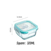 High Borosilicate Glass Meal Prep Containers