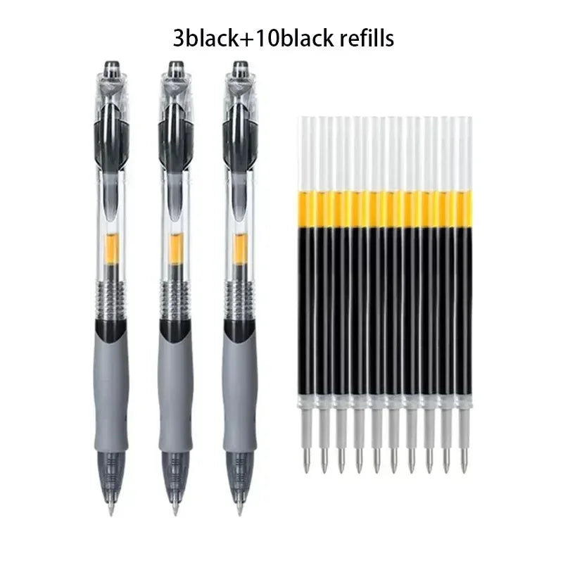 Set de Bolígrafos de Gel Retráctiles