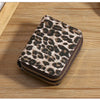 Leopard Print RFID Blocking Compact Wallet