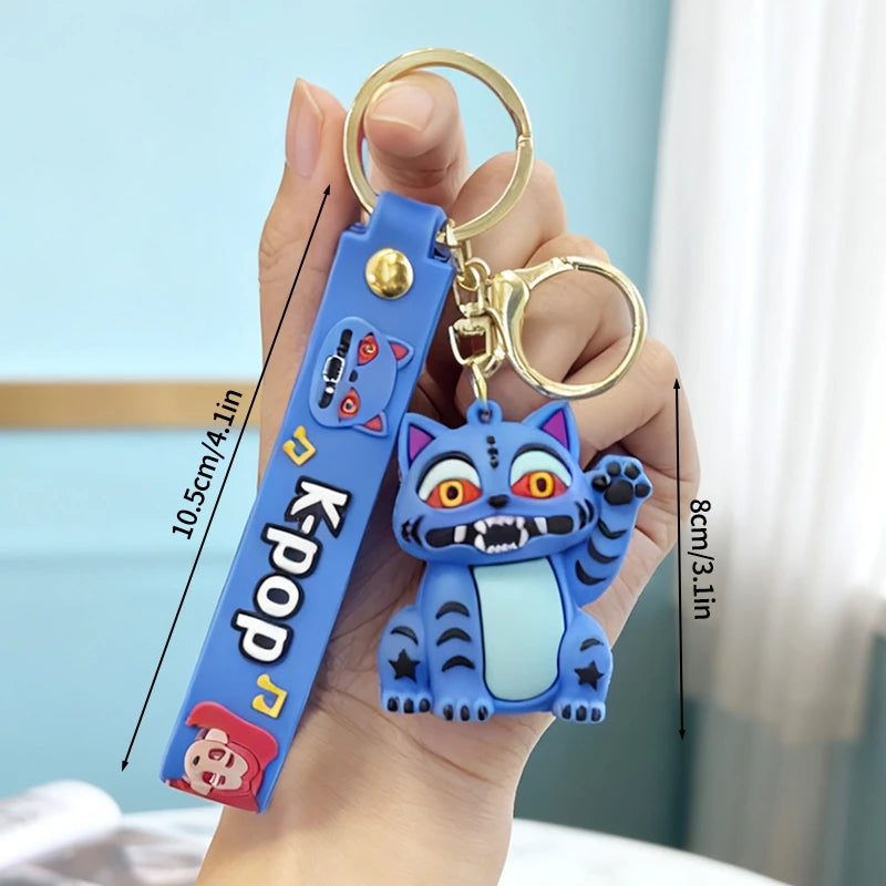 Rumi Mira & Zoey Anime Character Keychain Set