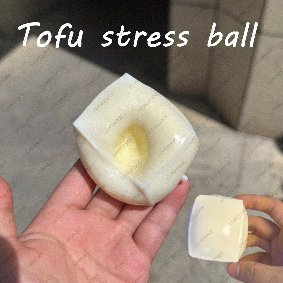 Crunchy Tofu Stress Ball