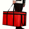 Large Insulated Pizza Delivery Bag with Removable Base