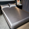 Luxury Satin Fitted Sheet Set with Pillowcases