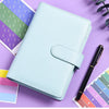 A6 PU Leather Budget Binder with Cash Envelope Organizer