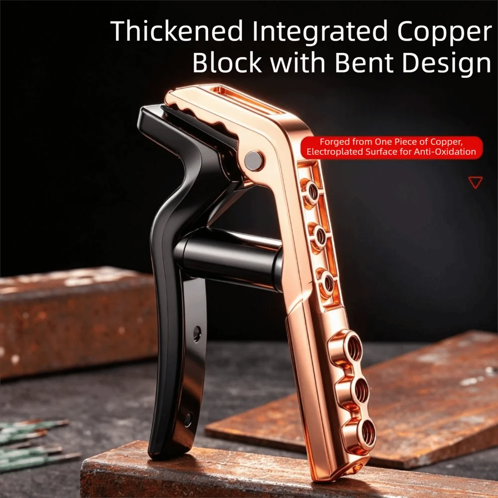 Heat-Resistant Copper Welding Electrode Holder with Adjustable Jaw