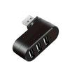 180° Rotating USB-C & USB-A Hub with 3-Port Expansion